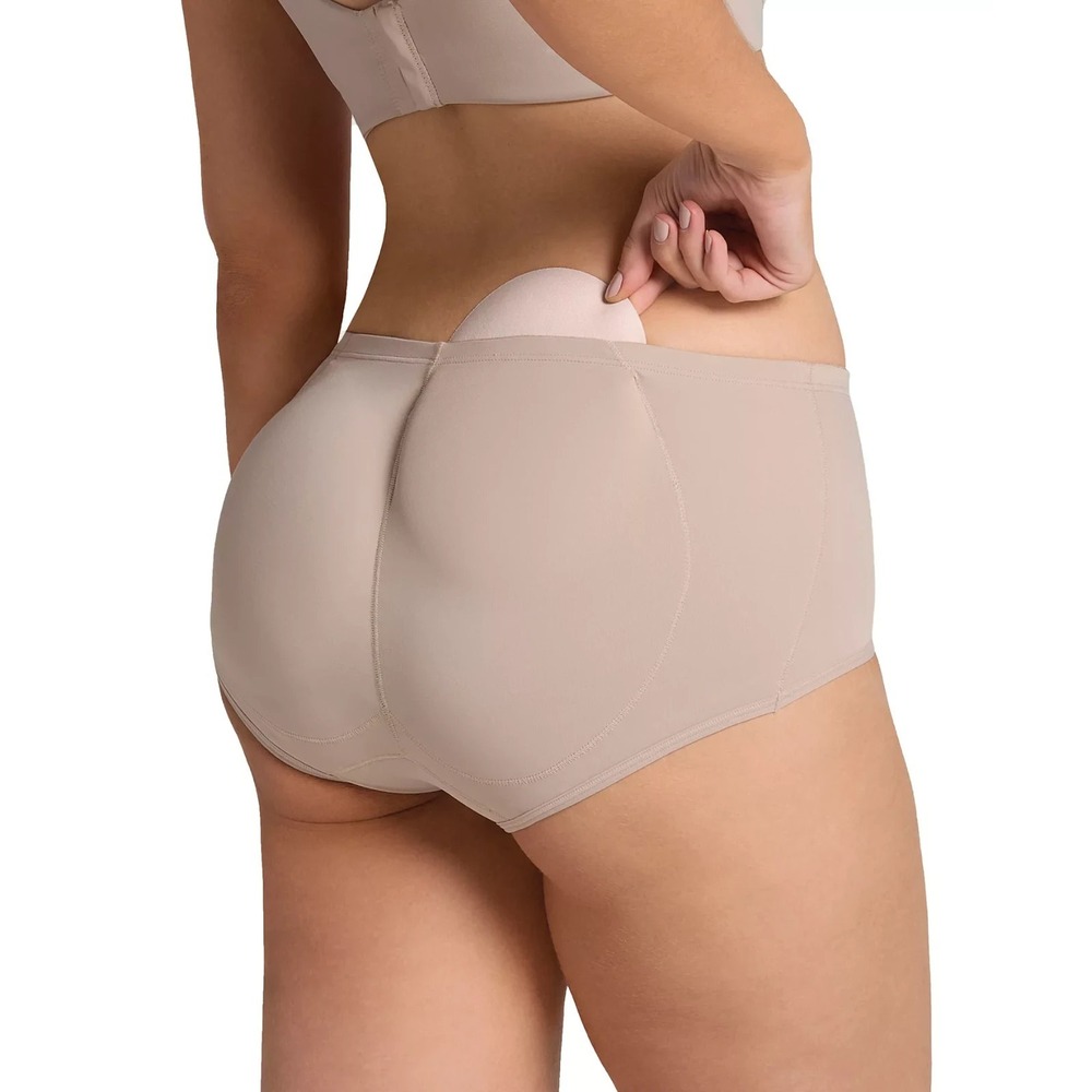 Leonisa Rear Magic Benefit Padded Brief‎ Butt Lift Panty 012688 Size Medium